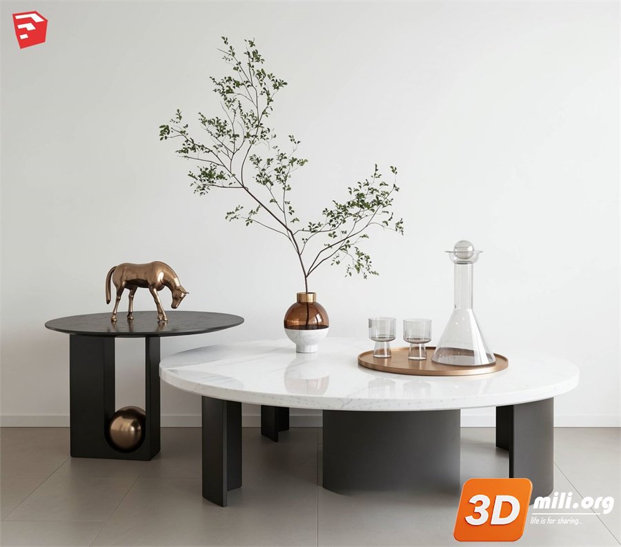 Tea Table Skp Files 